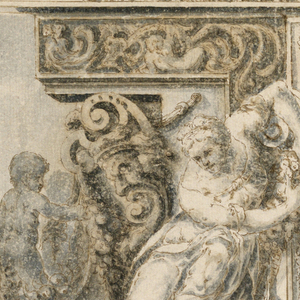 Drawing, Decorative Frieze, 17th–19th century