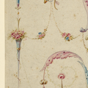 Drawing, Project for the Decoration of an Oblong Panel, ca. 1780