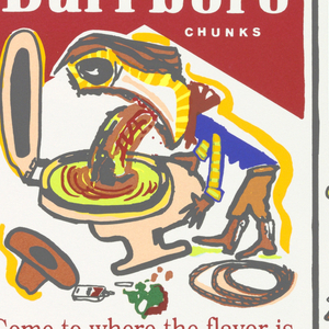 Poster, "Barfboro", 1991