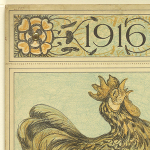 Calendar, 1916