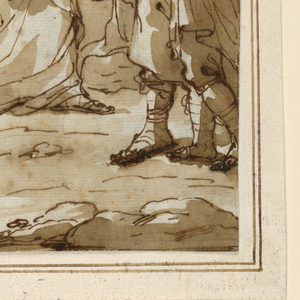Drawing, Adoration of the Shepherd, 1766