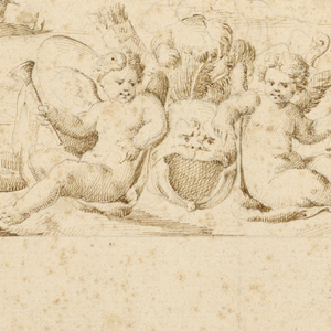 Drawing, Design for a Book Illustration, 1625–1650