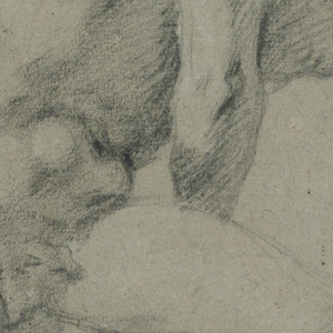 Drawing, Male nude, ca. 1610