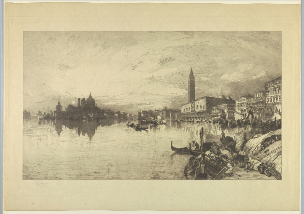 Print, View of Venice from the Grand Canal