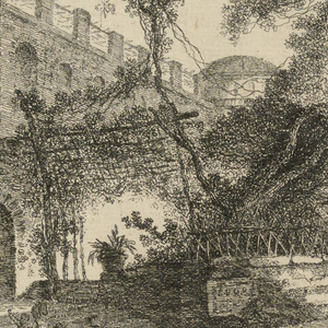 Print, The Temple of Serapis