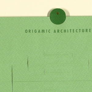 Calendar, Origamic Architecture, 1985