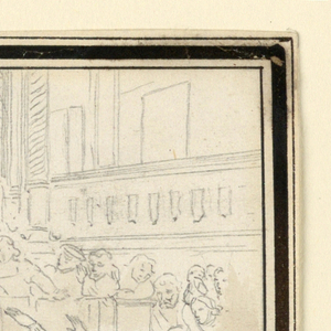 Drawing, Reconciliation of Enemies in Italy by the Emperor Henry VII, 1825–50