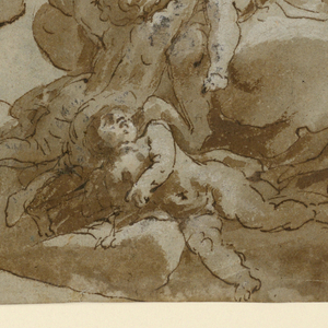 Drawing, Design for a Ceiling with the Ascension of the Virgin, 1700–1730