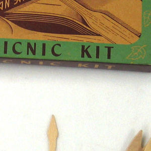 Picnic Kit Picnic Kit Including Forks, Spoons, And Pick, ca. 1940
