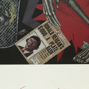 Poster, Let Them Eat Cake, 1985