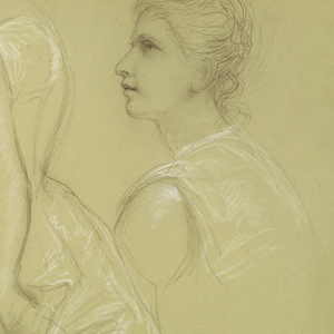 Drawing, Study for "Mrs. Washingto, 1878–86 and 1860