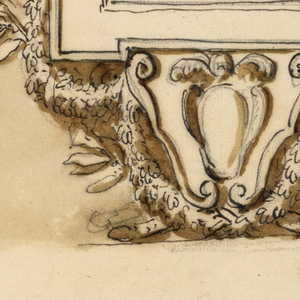 Drawing, Tablet with an inscription