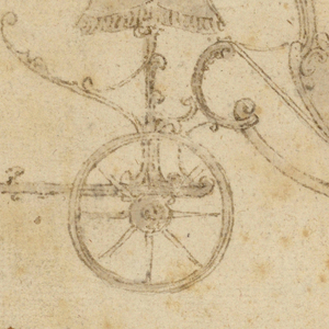 Drawing, Study of a Coach, ca. 1750