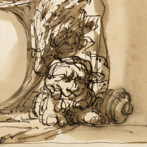 Drawing, Escutcheons