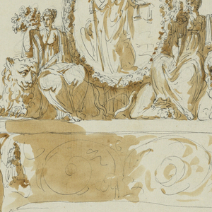 Drawing, Throne