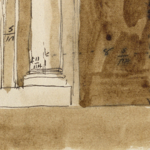 Drawing, Doorcase