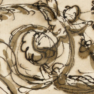 Drawing, Decoration of a frieze