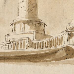 Drawing, Memorial structure