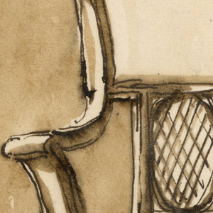 Drawing, Armchair, 1780–90