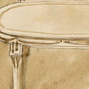 Drawing, Chair, 1780–90