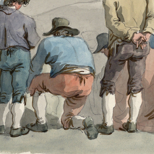 Drawing, Playing With Money, 1807–08