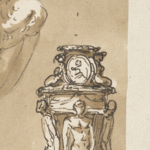 Drawing, Vase