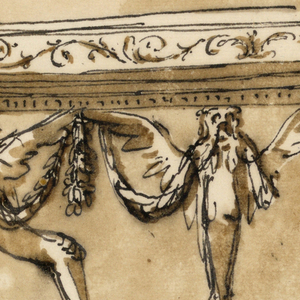 Drawing, Four tables