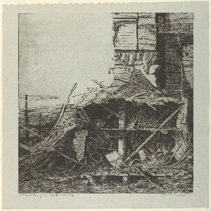 Print, Demolition of Riverside Theatre #2, 1977