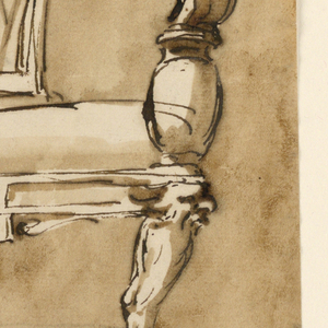 Drawing, Chair