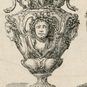 Print, Vases, from Le Blanc 4., ca. 1750