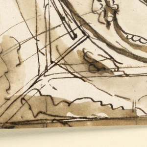 Drawing, Design for ceiling decoration