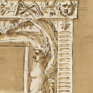 Drawing, Mantelpiece
