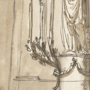 Drawing, Candelstick