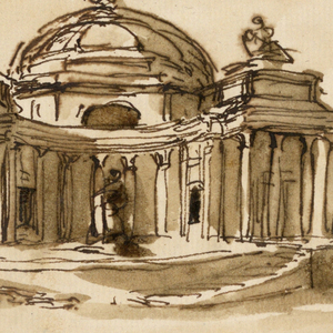 Drawing, Kaffeehaus