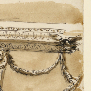 Drawing, Console Tables, ca. 1790