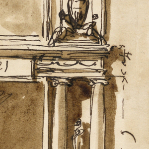 Drawing, Mantelpiece