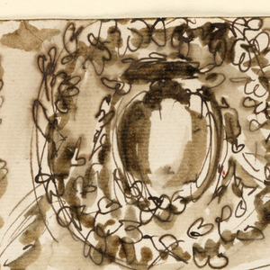 Drawing, Inscription