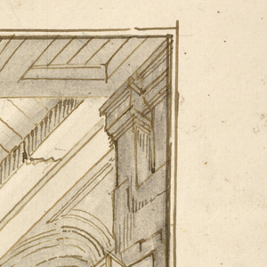 Drawing, Stage Design: Kitchen Interior, 1700–1750