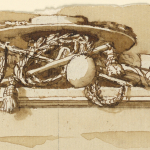 Drawing, Standing frame
