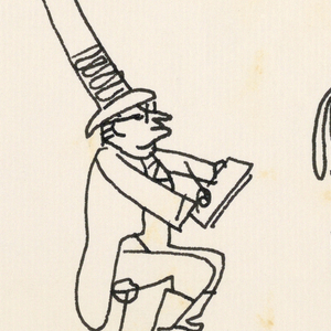 Drawing, Rear View