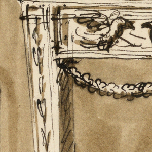 Drawing, Console table