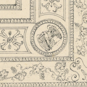 Drawing, Project for a Ceiling, ca. 1780