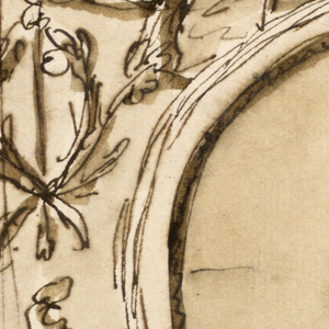 Drawing, Decoration of a panel