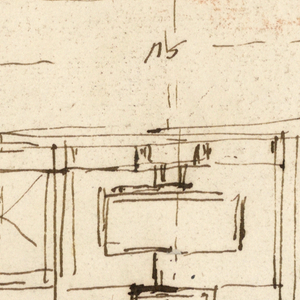 Drawing, Hospital Trinita de Pellegrini