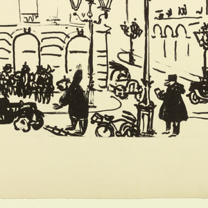 Print, Place Vendome 1954, 1954