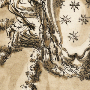 Drawing, Coat of arms of Cardinal Vincenzo Maria Altieri