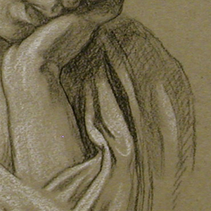 Drawing, Portrait of a Costumed Figure, ca. 1885