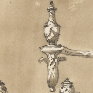 Drawing, Four fenders