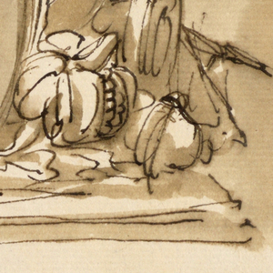 Drawing, Escutcheon