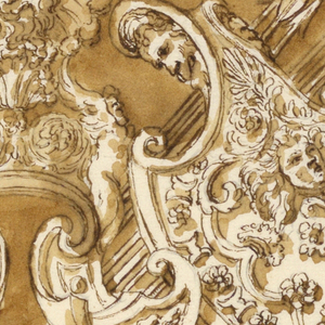 Drawing, Military Trophy after Polidoro da Caravaggio, 1775–1800